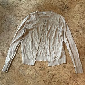 Jcrew cotton cardigan